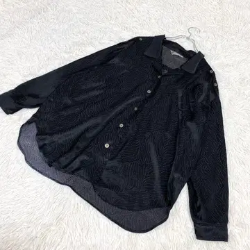 스키퍼 블라우스 긴팔 블랙 블랙 9호