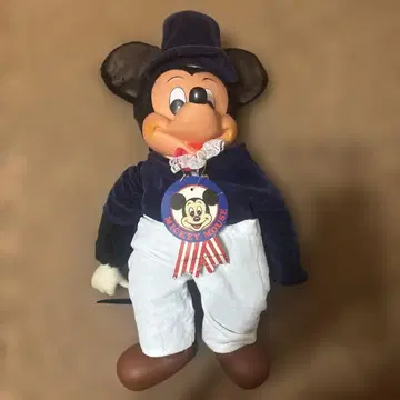 미키 봉제 인형 세트 레트로 영에포크 턱시도