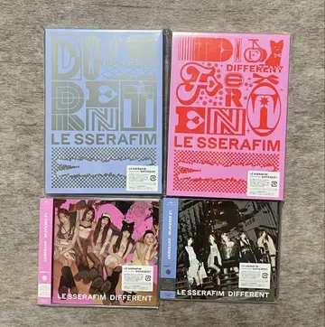 LE SSERAFIM DIFFERENT 미개봉 세트