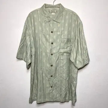 Tommy Bahama 타미 바하마 [M] 실크 100% 알로하 셔츠