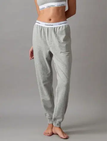 Calvin Klein 그레이 조거 팬츠 XS