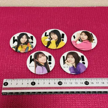 히나타자카46 Wer 캔뱃지 세트 ,