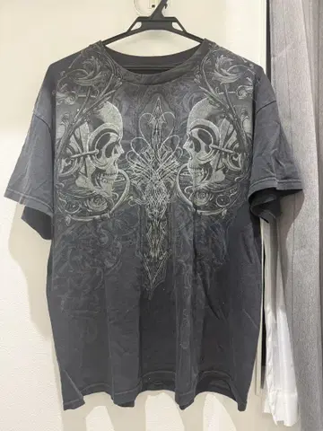 mma elite 티셔츠 affliction 스컬 그런지 y2k