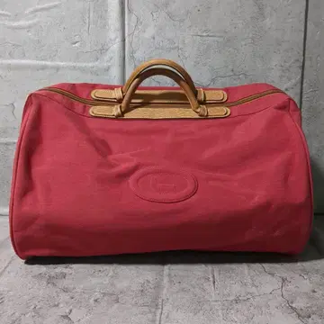 [ LANCEL ] 란셀 레드 여행 포켓 미니 보스턴 백
