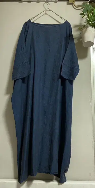 nest Robe 저렴한 가격! 돌먼 슬리브 원피스 롱 린넨 원피스