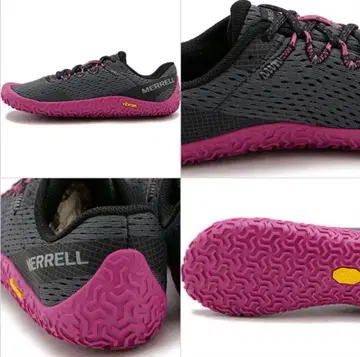 MERRELL 트레일 러닝화 그레이/핑크 [컨디션 최상] 23.5cm