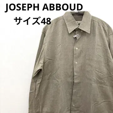 JOSEPH ABBOUD 조셉 아부드 베이지 긴팔 셔츠 48 빅 사이즈