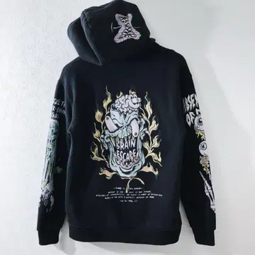ZARA 자라 후드티 후디 블랙 남성용 S 구제 의류