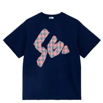 SPECIAL GUEST K.K Fabric Paste Tee(Navy)