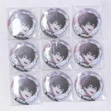 니지산지 ART OF NIJISANJI 캔뱃지 사에키 잇테츠 9점