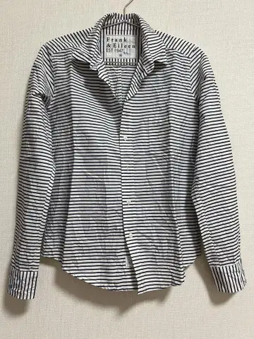 Frank&Eileen 론 헤르만 BARRY 스트라이프 셔츠 XS