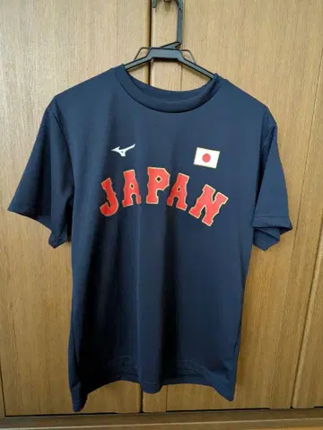 WBC 사무라이 재팬 Mizuno 일본 야구 대표팀 티셔츠 M