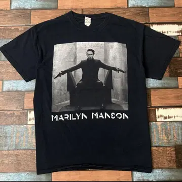Marilyn Manson 블랙 티셔츠 MMXV