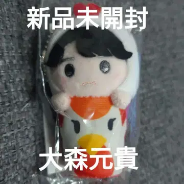 미개봉 새상품 미세스 카라아게쿤 봉제 인형 키링 오오모리 모토키
