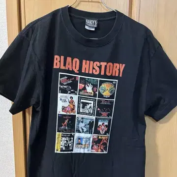 DLIP RECORDS BLAQ HISTORY 티셔츠