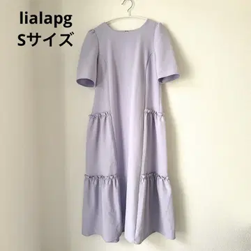 S 현행 판매 중 lialapg 라벤더 티어드 원피스 조인트 스페이스