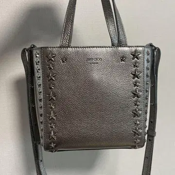 Jimmy Choo 실버 지미추 숄더백
