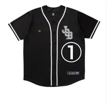 3대째 JSB KINGDAM 베이스볼 셔츠 블랙 1