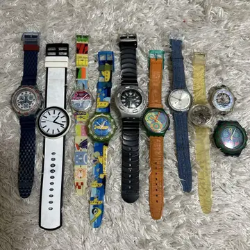 swatch 손목시계 10개 세트