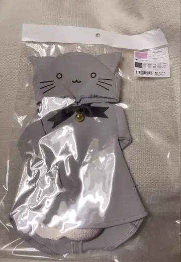 그레이 고양이 후드티 미니