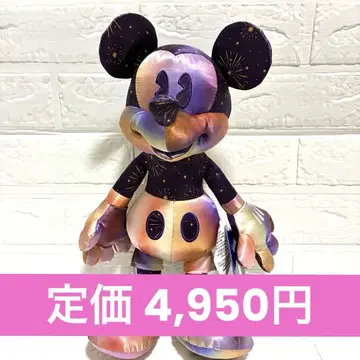 미키마우스 봉제 인형 광택 마감 약 30cm