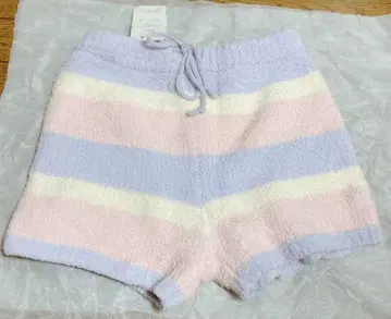 룸팬츠 M 모코모코 마쉬멜로우 룸웨어 숏팬츠 라벤더