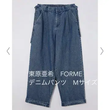 히가시하라 아키 FORME 남성 팬츠 데님 M 사이즈 2025 S