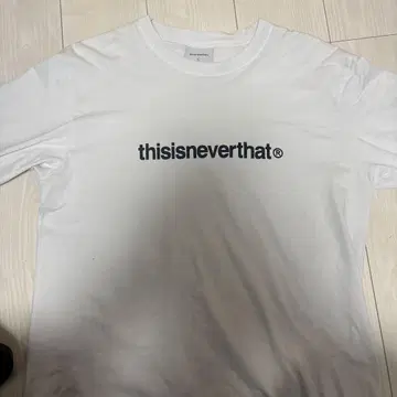 thisisneverthat 네바자 그레이 T셔츠 L