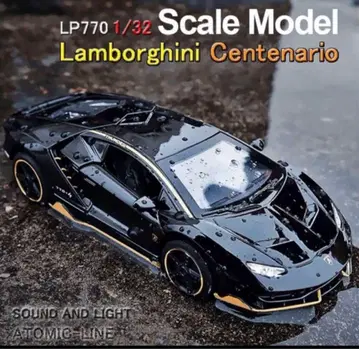 새상품 람보르기니 LP750-4 합금 1:32 블랙