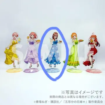 [5등분의 신부*] 하와이 여행 복권 나카노 미쿠 아크릴 스탠드 C상