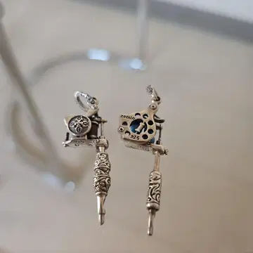 ZOCALO 소칼로 타투 머신 펜던트 탑 TATTOO