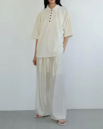 안누크 Pile Polo Tops