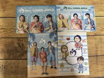 Mrs. GREEN APPLE x 로손 오리지널 비주얼 시트 4매