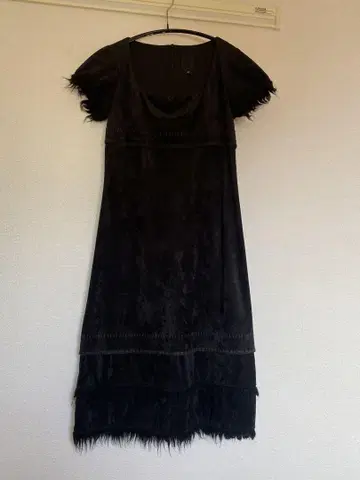 ANNA SUI 블랙 원피스