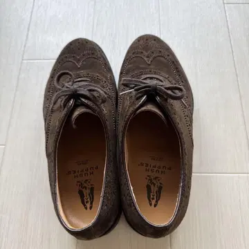 허시파피 남성용 스웨이드 신발 25cm