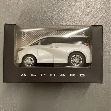 도요타 ALPHARD 미니카 화이트