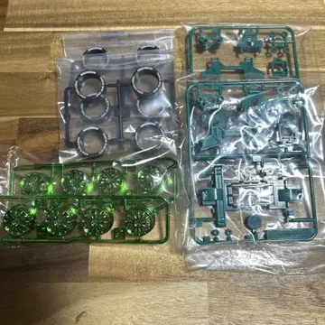 타미야 미니 사륜구동 아시아 챌린지 a 부품 도금 휠 세트