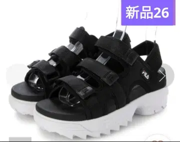 FILA 통굽 샌들 26