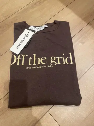 AMERICANA/아메리카나 Off the grid T-shirt