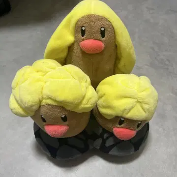 포켓몬 봉제 인형 알로라닥트리오 포켓몬스터 포켓몬 센터