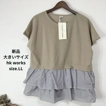 새 상품 빅 사이즈 hk works 코시노 히로코 튜닉