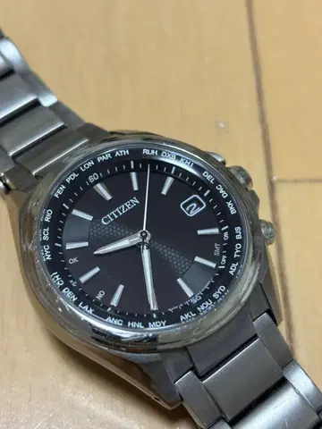 시티즌 CITIZEN 아테사 에코 드라이브 전파 시계 CB1070-56E