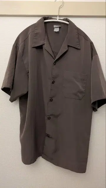 caltop 컬탑 오픈 카라 셔츠 카키 L