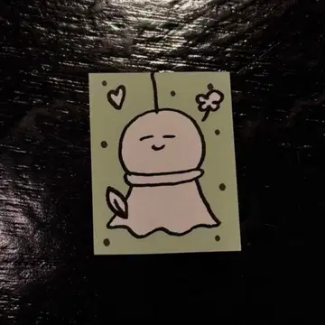 NCT WISH 회장 한정 판매 재희 부적 트레이딩 카드