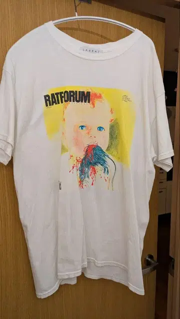 LABRAT RATFORUM 티셔츠 화이트 L