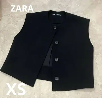 ZARA 버튼 베스트 상의 ZWCollection XS
