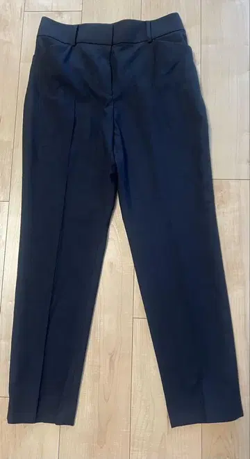 PLST 블랙 스트레이트 팬츠 M