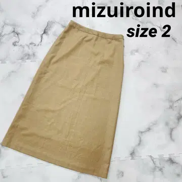 mizuiroind 미즈이로인드 스커트 예쁨 심플 베이지