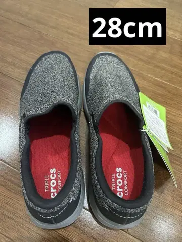 Crocs Triple Comfort 슬립온 그레이