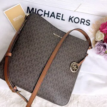 컨디션 최상 MICHAEL KORS 마이클코어스 숄더백 가죽 브라운